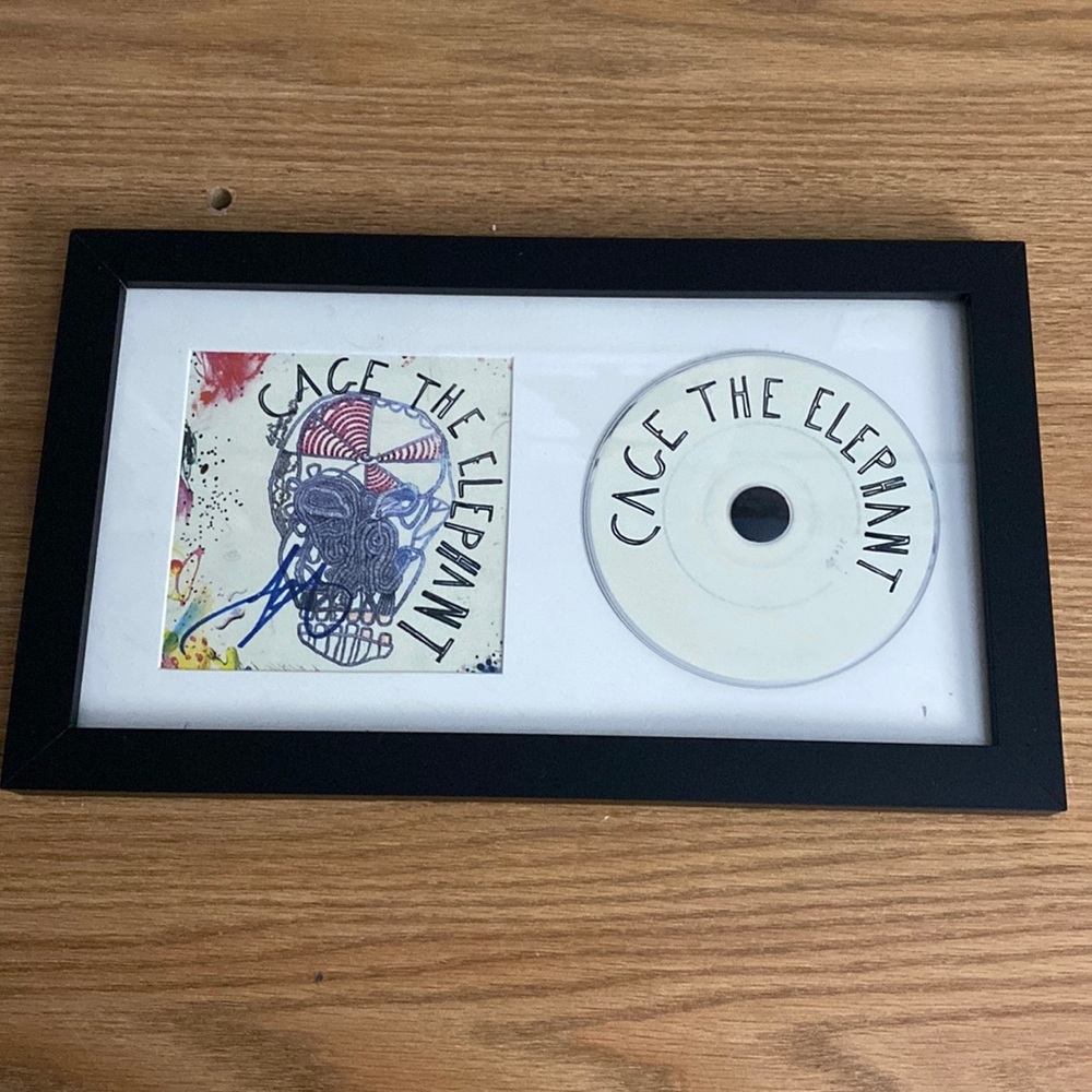 I am selling a signed CD, Cage the Elephant